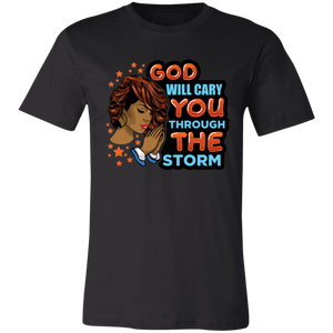 God will carry you Short-Sleeve T-Shirt