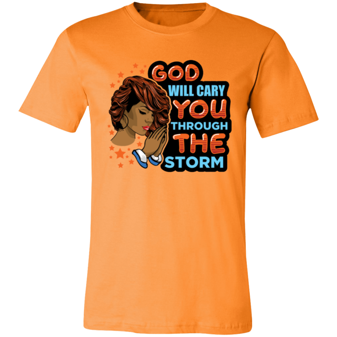 God will carry you Short-Sleeve T-Shirt