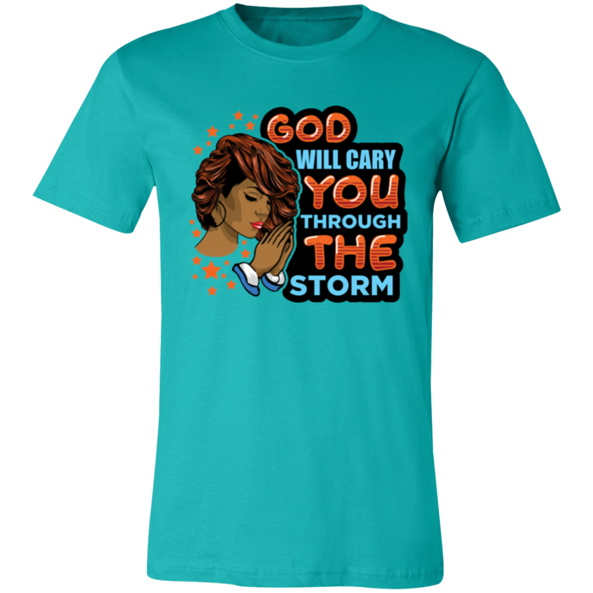 God will carry you Short-Sleeve T-Shirt