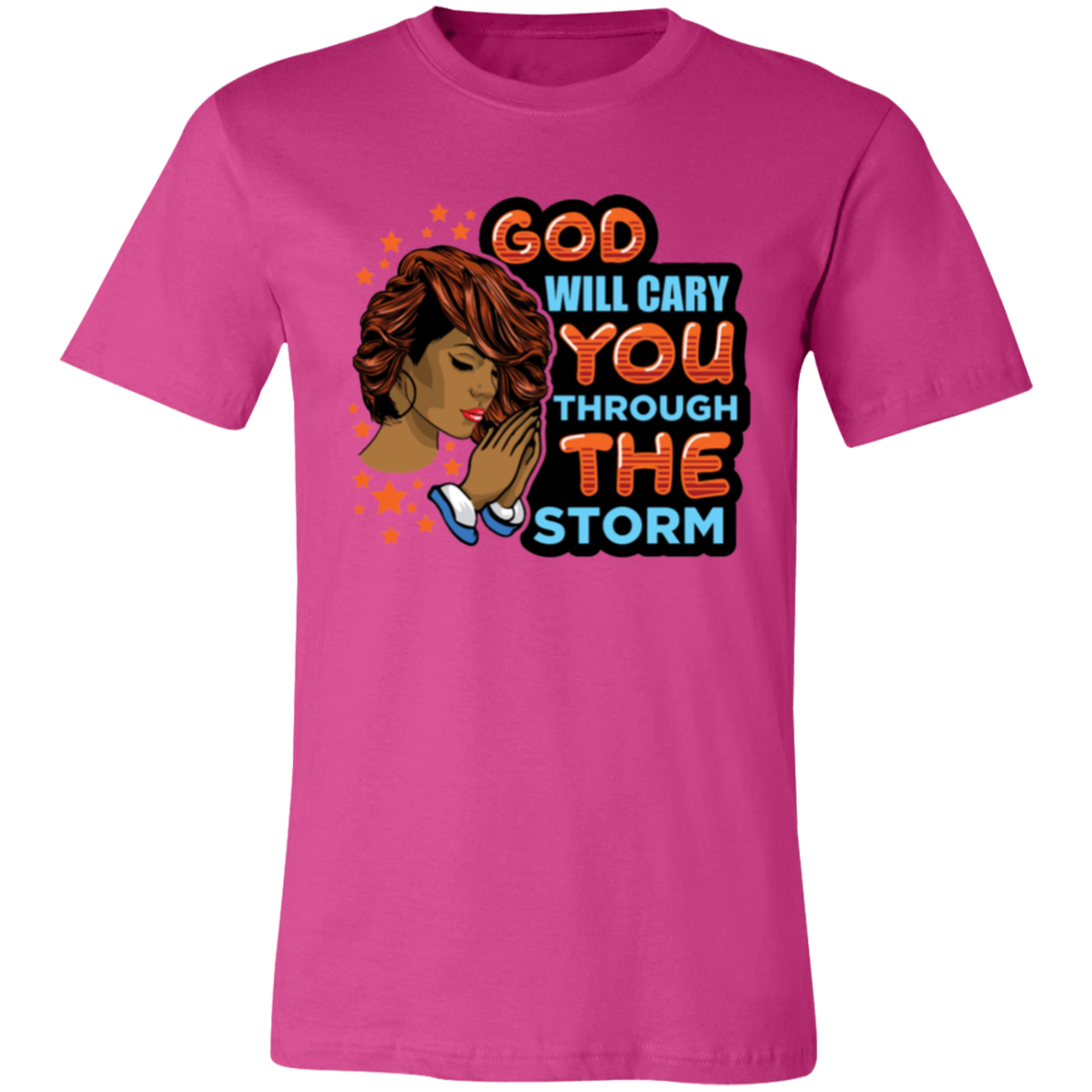 God will carry you Short-Sleeve T-Shirt