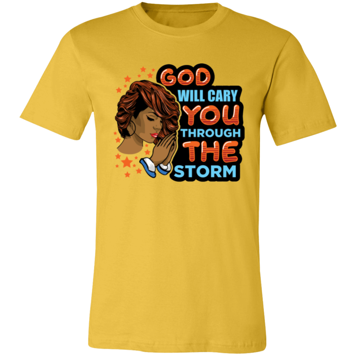 God will carry you Short-Sleeve T-Shirt