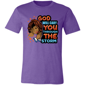 God will carry you Short-Sleeve T-Shirt