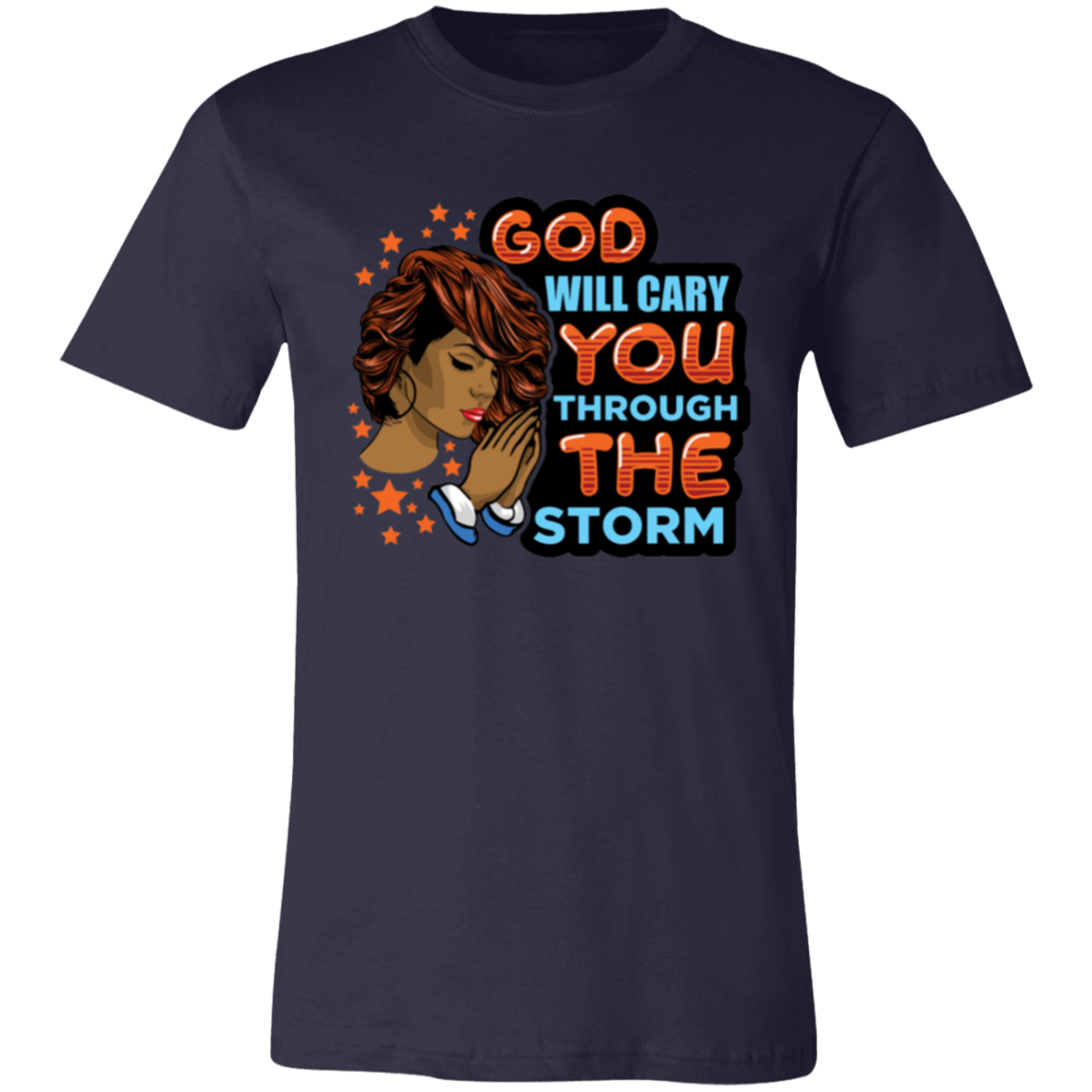 God will carry you Short-Sleeve T-Shirt